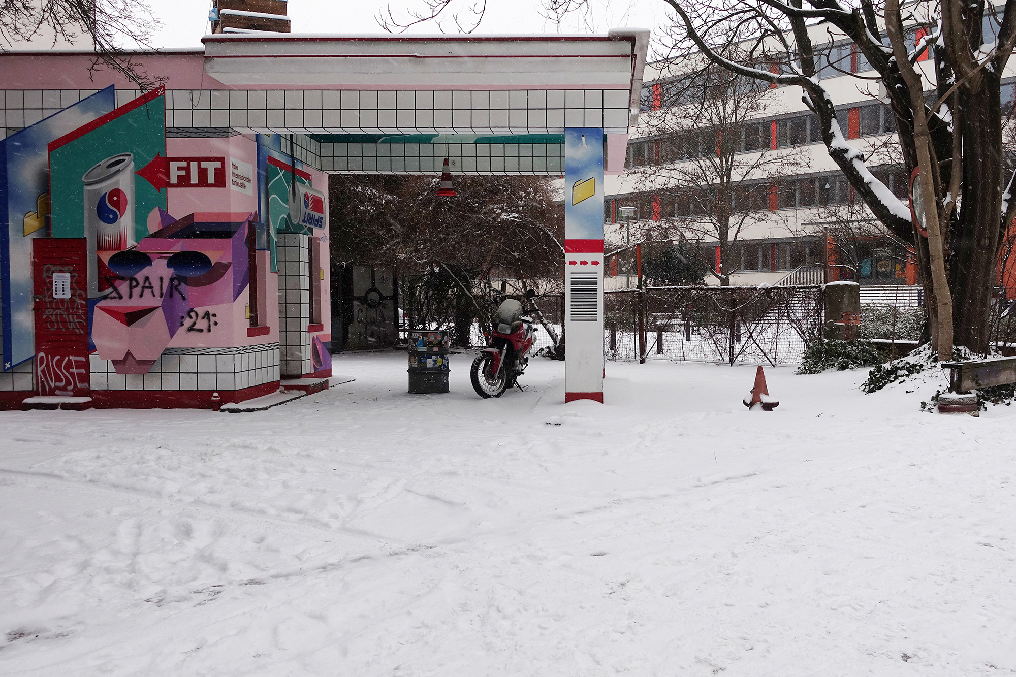 Christoph Radke, Berlin, Schwedter Straße, 2021
